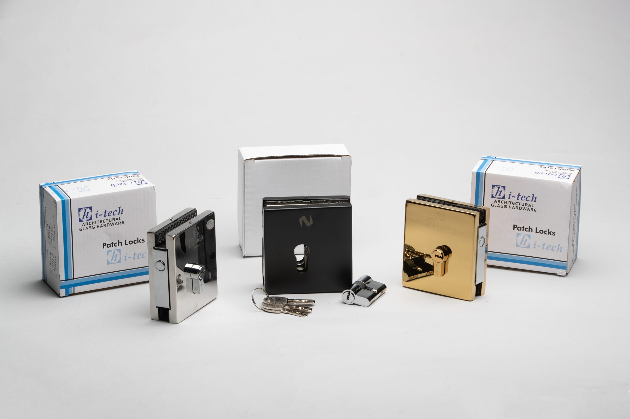Off Center Lock FRAMELESS DOOR CENTRE LOCK (MALE) - Naqiyah